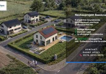 Build your way. Dein exklusives Grundstück in Beeskow wartet