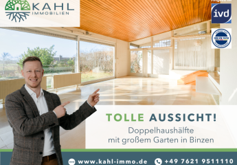 Ihr Zuhause mit Weitblick – Doppelhaushälfte mit großzügigem Garten und Potenzial