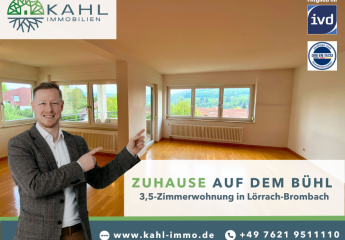 3,5-Zimmer-Wohnung mit Blick ins Grüne – Wohnen auf dem Bühl in Lörrach-Brombach
