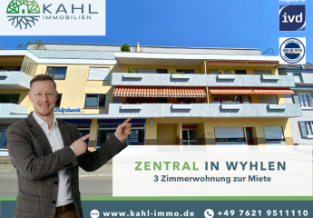 Renovierte 3 Zimmerwohnung in zentraler Lage von Wyhlen