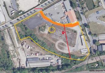 Gewerbegrundstück zentral gelegen, sofort bebaubar