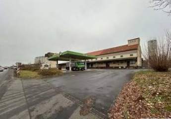 Gewerbegrundstück mit Altbestnand +++ Hallen - Siloanlage und Tankstelle++++