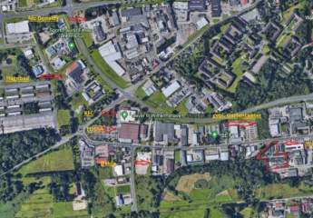 Gewerbegrundstück mit Altbestand / Lagerhallen und Bürogebäude zu verkaufen