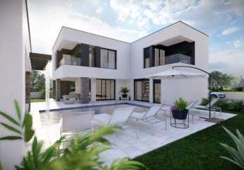 Moderne Villa in der Bauphase - Nähe Zadar