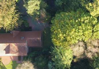 Einfamilienhaus mit gehobener Ausstattung und kleinem Wald in Hesel