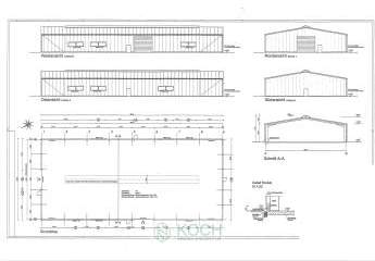Moderne, beheizbare (teilbare) Lagerhalle im Gewerbegebiet Wedenberg (LOX)