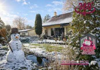 Gemütliches Haus mit kleinem Garten nahe Petzinsee & eigenem Bootsliegeplatz: RUHE. NATUR. WASSERNAH