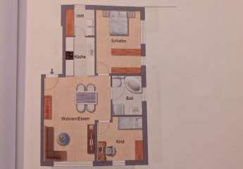 EG Wohnung in Wolpertshausen mit eingezäunten Garten