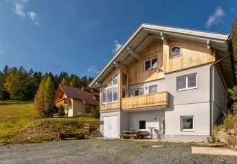 Ferienhaus in Kärnten in Skigebiet mit Pistenzugang