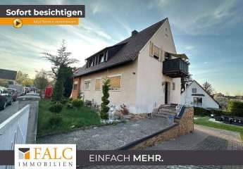 Zweifamilienhaus mit großem Grundstück in Stein bei Nürnberg