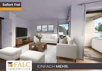 Zuhause mit Perspektive: 4-Zimmer-Wohnung mit Sonnenloggia & Gartenmitnutzung