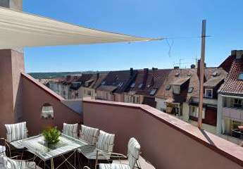 Stylische Dachwohnung mit Traumblick – Wohnen über den Dächern von Pforzheim