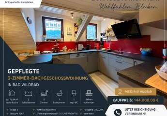 Ruhige 3-Zimmer-Dachgeschosswohnung mit Balkon & Carport – Kapitalanlage mit Potenzial