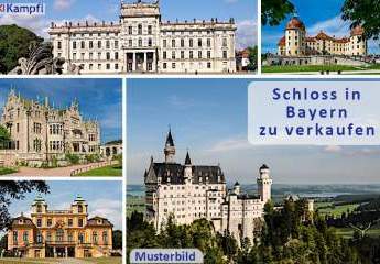 Bayern - Renaissance Schloss mit Hotel und Restaurant