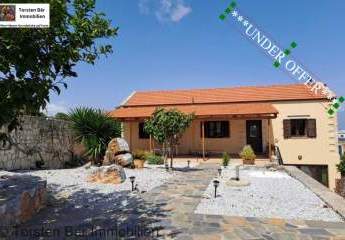 Kreta, Kefalas, freistehende Natursteinvilla mit Panorama Meerblick ***reserviert***