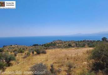Kreta, Kefalas, neu erbaute Villa mit Panoramblick auf das Meer und die Berge