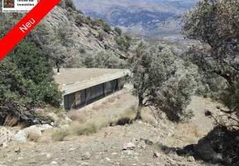 Kreta, Orne, Erdgeschütze Öko-Villa 220m² Wfl. 16.000m² Grundstück (Olivenhain)