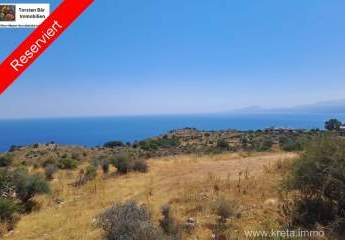 Kreta, Kefalas, neu erbaute Villa mit Panoramblick auf das Meer und die Berge *** reserviert ***