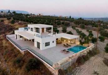 Kreta, Kamilari Villa 160m² Wfl. Bergblick priv. Pool