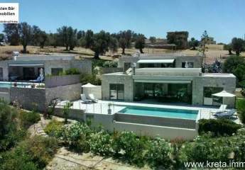 3 Villen mit privatem Pool in Sivas/Kreta zu verkaufen 