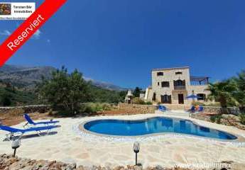 Kreta Melidoni, Villa mit Pool und Meerblick