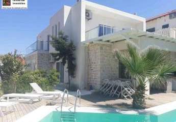 Süd Kreta Pitsidia luxuiöse Natursteinvilla mit Pool Wfl.205qm Grdst.400qm