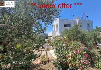 Kreta, Gavalochori - geräumige Gartenvilla m. Bergblick