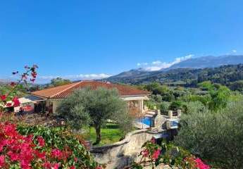 Kreta, Vafes außergewöhnliches Landgut Steinvilla mit indoor SPA und pri Pool