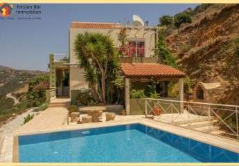Kreta, Kissamos Spektakuläre Villa mit unverbaubarem Meerblick