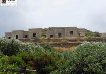 Kreta, Sitia, 4 Steinhäuser (Rohbau) mit Panoramablick aufs Meer