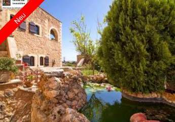 Kreta, Samonas, Natursteinvilla "Purple Villa