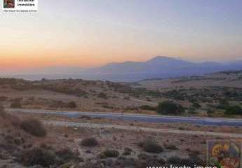 Süd Kreta Pitsidia, Baugrundstück ca. 2337m² mit Meer- und Bergblick