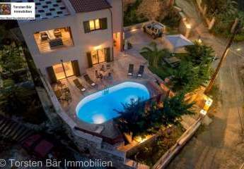 Kreta, Neo Chorio freist. Villa m. priv. Pool