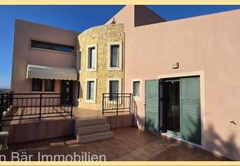 Kreta, Chania, Luxusvilla mit Panoramablick, Einliegerwohnung und eigener Kirche