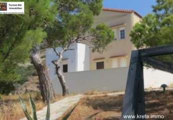 Südkreta Agia Fotia Traumvilla Meerblick 20.000 m² Grundstück und 160 m²