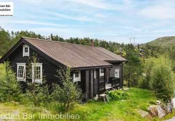 Norwegen Seljestad Wunderschöne und praktisch geschnittene Hütte in malerischer Umgebung. Neues Objekt