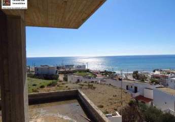 Kreta, Analipsi, Vier Wohnungen (Rohbau) mit Panoramablick auf das Meer zu verkaufen