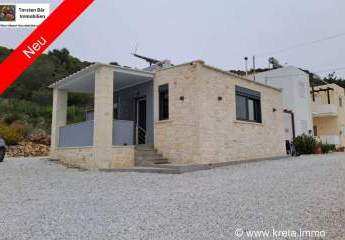 Kreta Kalamitsi - Freistehender Bungalow mit Garten und Bergblick.Photovo.