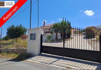 Kreta, Vamos, Freistehender Bungalow (Wfl.120m²)Garage u. Meerblick