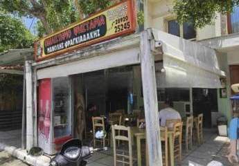 Kreta, Mires Gewerbeobjekt (Café) an der Hauptstr. zu verkaufen