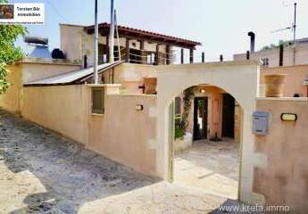 Kreta, Melidoni, renoviertes Dorfhaus mit Innenhofgarten