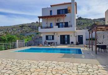 Kreta, Kokkino Chorio, Apokoronas, Chania Freistehende Villa mit Meer- und Bergblick auf Kreta