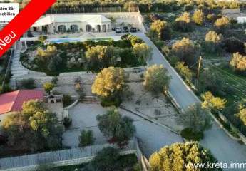 Kreta, Pitsidia Naturstein Villa die Komfort und Charme vereint