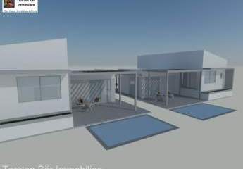 Kreta, Klima Zwei projektierte Villen mit je 90m² Wfl.