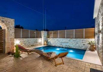 Kreta, Kalamaki, Villa in Strandnähe mit priv. Pool