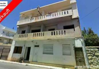 Kreta, Tymbaki Mehrfamilienhaus mit 4 Wohnungen zu verkaufen