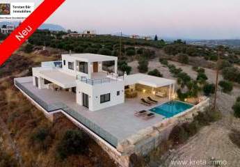 Kreta, Kamilari Villa 160m² Wfl. Meer- und Bergblick  priv. Pool
