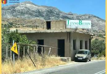 Kreta, Ag. Vavara Wohn- und Geschäftshaus im Rohbau ca. 240qm Gebäudefläche