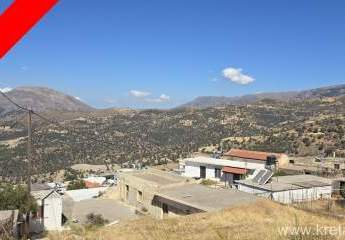 Kreta, Nithavri renovierungsbedürftiges Bauernanwesen mit Meer- und Bergblick