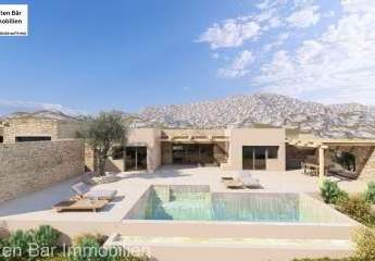 Kreta, Komos, Villa (projektiert) 108m² Grdst.750m²  priv. Pool und Meerblick